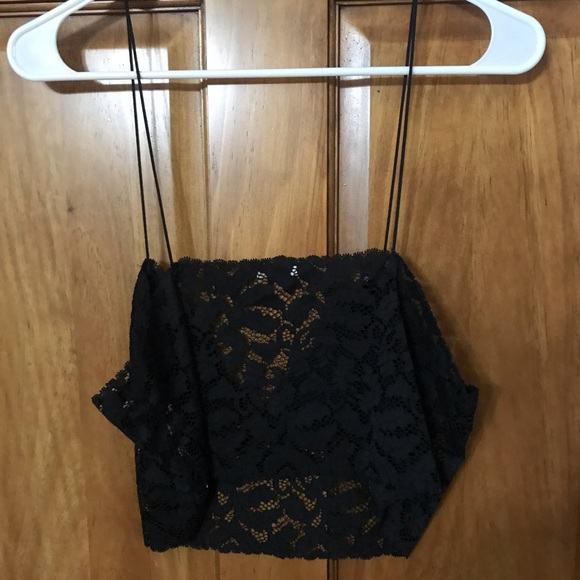 Free People black lace bralette - Picture 4 of 4
